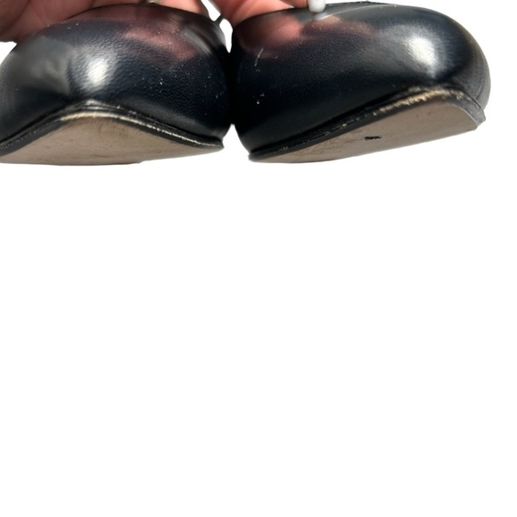 Pepe Jimenez Black Leather Ankle Strap Heels Sz 8.5 - Picture 9 of 13